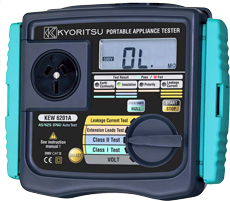 Kyoritsu 6201A Portable Appliance Testers