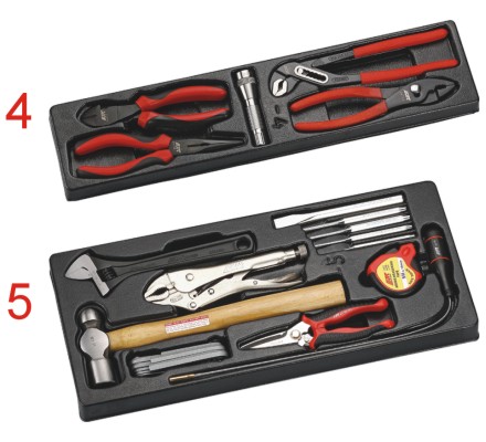 JTC B108 108PCS COMBINATION TOOL SET WITH TOOL BOX