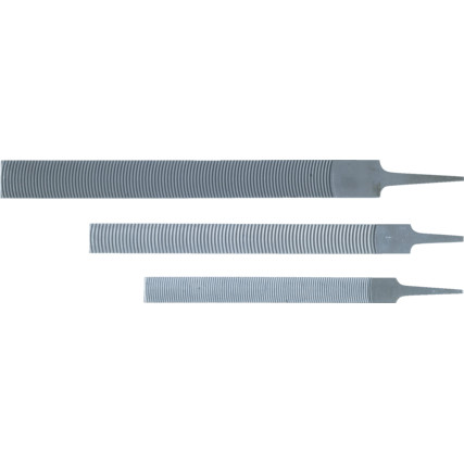 Kennedy KEN0321830K 3 PCE HAND CURVED TOOTH MILLED FILE SET