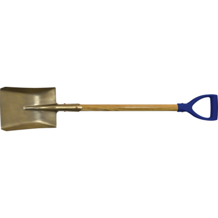 Kennedy KEN5759240K 340x175x940mm SPARK RESISTANTSQUARE SHOVEL Al-Br