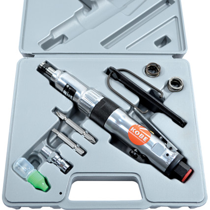 Kobe KBE2703800K SS1525K 1/4″ STRAIGHT AIRSCREWDRIVER KIT