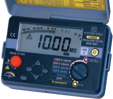 Kyoritsu 3021A Digital Insulation / Continuity Testers