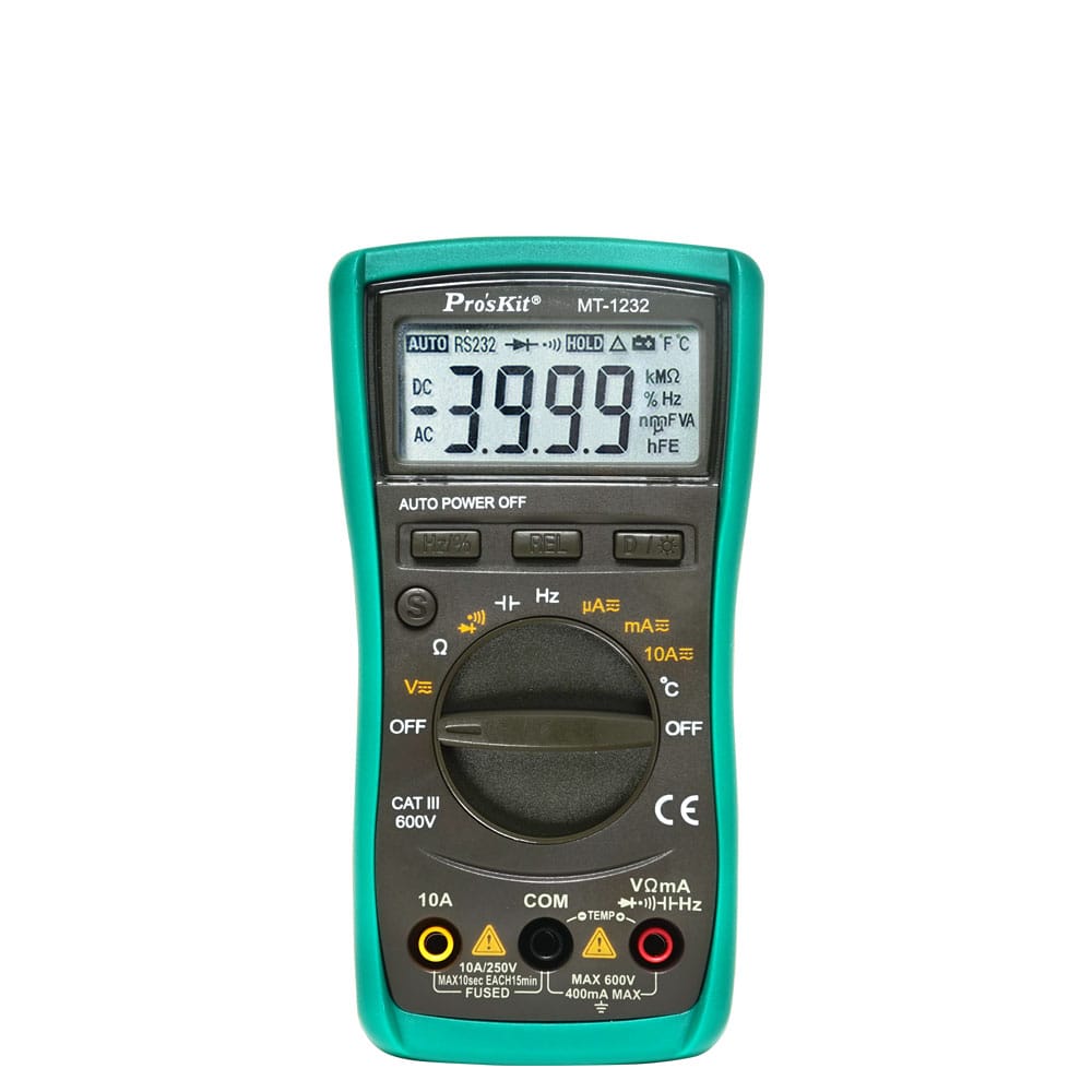 Proskit MT-1232 3 3/4 Autorange Digital Multimeter