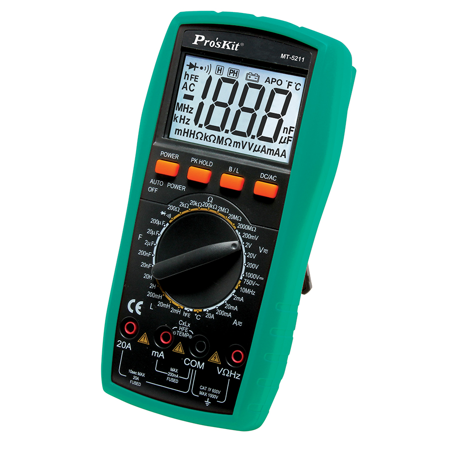 Proskit MT-5211 3 1/2 Digital LCR Multimeter