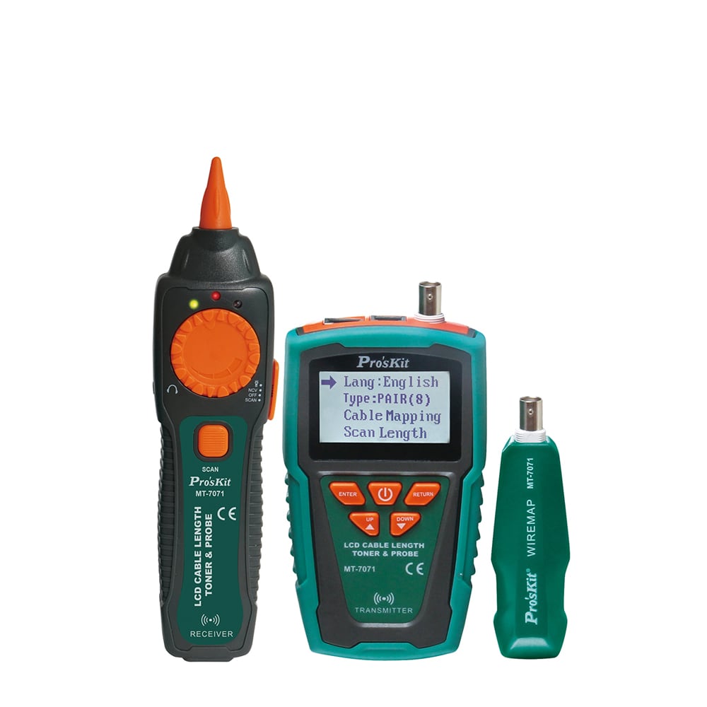 Proskit MT-7071 LCD Cable Length Toner &Probe Kit