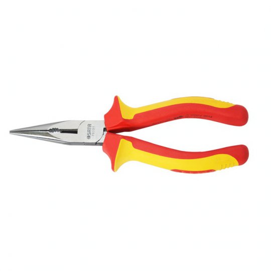Sata 70132 Insulated Long Nose Pliers 8" TOOLS AND MACHINERY MALAYSIA