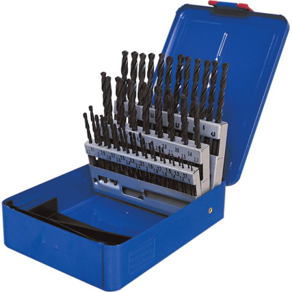 Senator SEN0259060K 1-6mmx0.1mm HSS S/S R-F DRILL SET