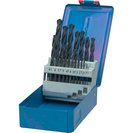 Senator SEN0259250K 1-10mmx0.5mm HSS S/S R-FDRILL SET