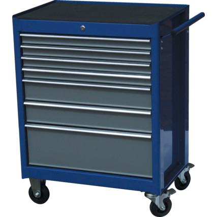 Senator SEN5945580K 7-DRAWER CABINET BLUE/GREY