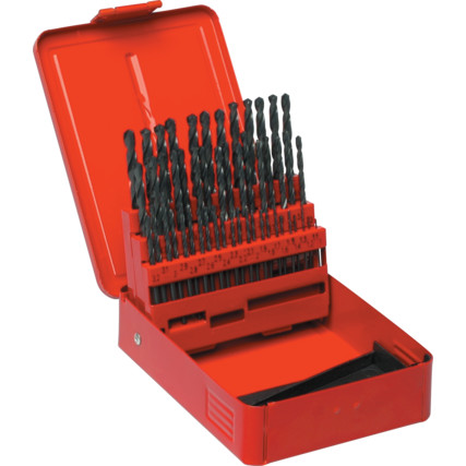 Sherwood SHR0258380K SET OF 51 HSS DRILLS 1-6.00mm x 0.1mm