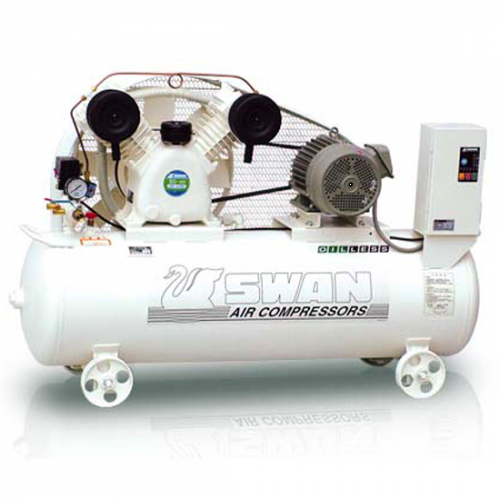 Swan SDU-203 Oil Less Air Compressor 3HP, 8Bar, 285L/min, 150kg