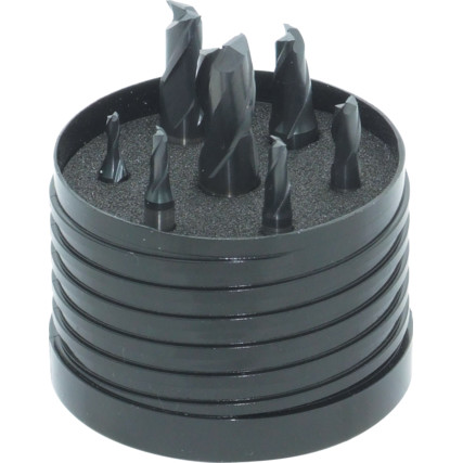 Swiss Tech SWT1659150A 3-12mm HSS-COBALT PM 2FLWELDON SLOT DRILL SET P/P