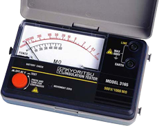 Kyoritsu 3165 Analogue Insulation Testers