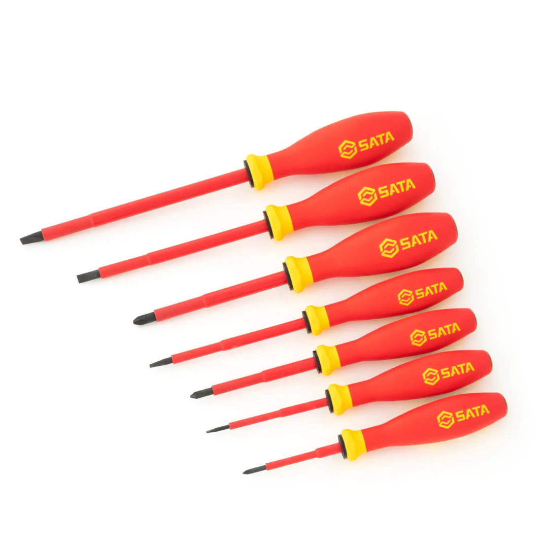 Sata 09301A 7PC Combination Insulated Screwdriver Set