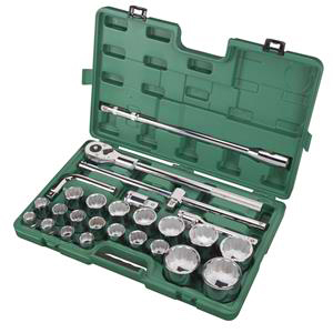 Sata 09016 26PCS 3/4″ x1″ DR. Heavy Duty Socket Set