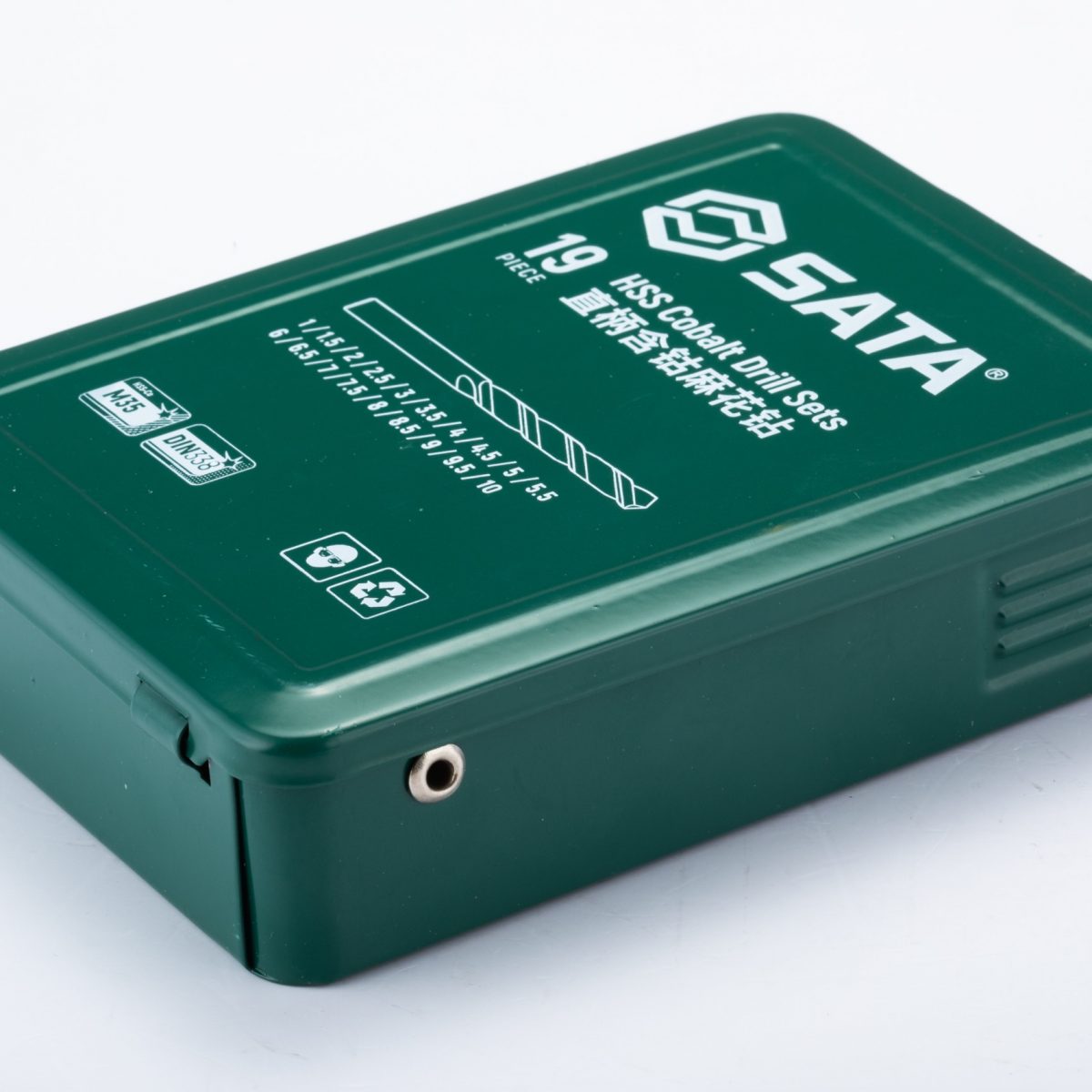 Sata 52819 19PCS HSS COBALT DRILL SET